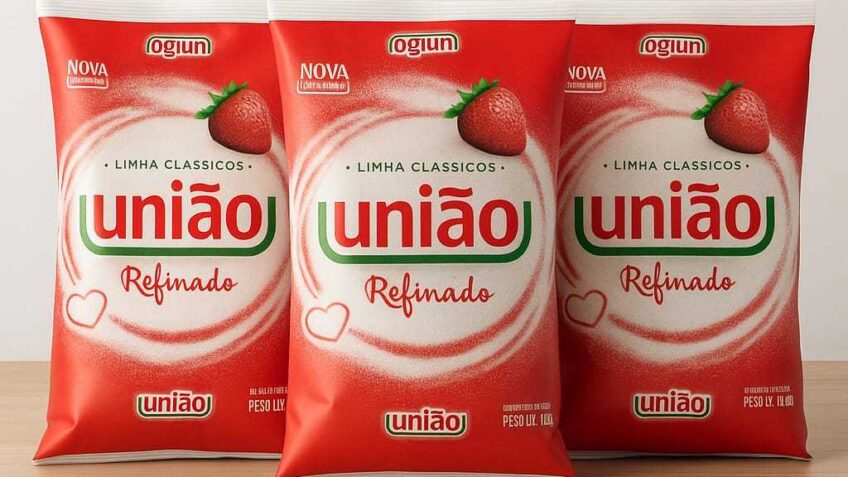 KIT COM 3 - Açúcar Refinado União 1kg.