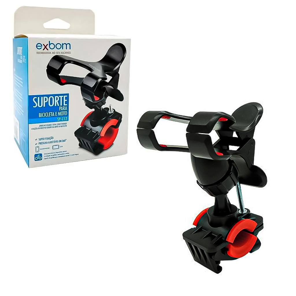Suporte De Gps Celular Holder Para Moto Guidão Bicicleta Motocicleta Articulado Universal