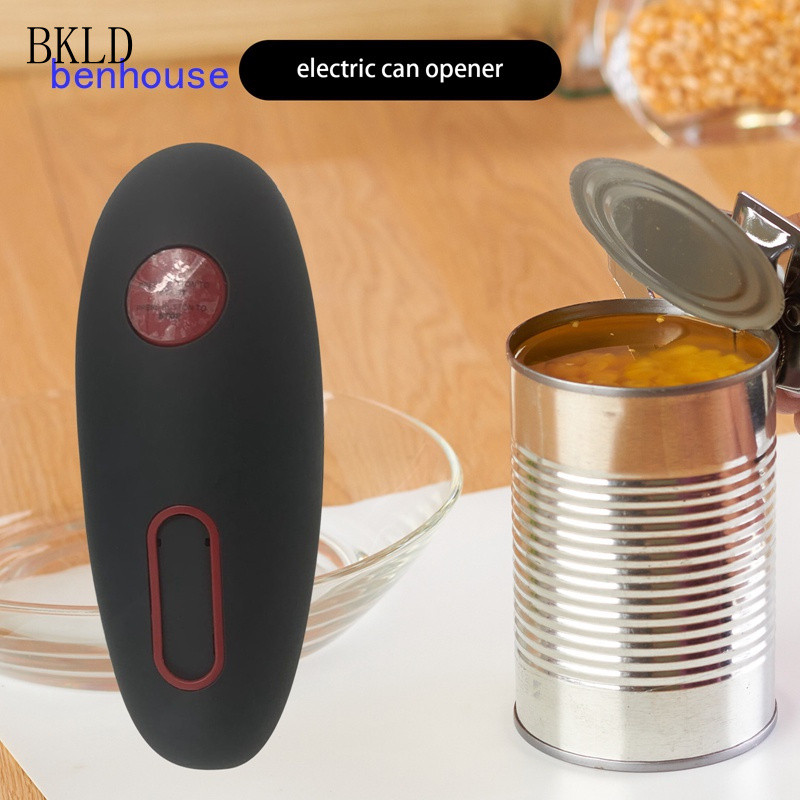 Abridor de Latas Elétrico, Abridor de Latas Automático e Seguro para Cozinhas S3672