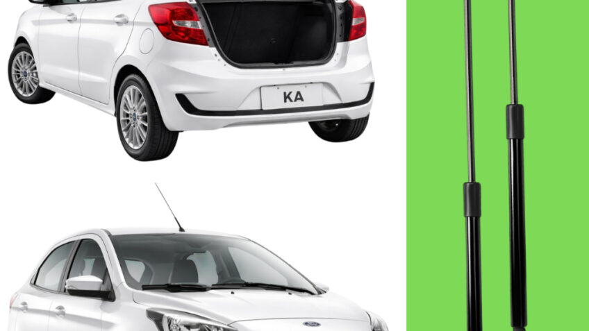 Amortecedor Porta Malas Tampa Traseira Ford Ka Hatch 2014 Até 2022