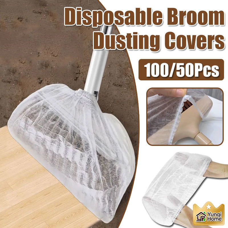 Capas Descartáveis ​​para Vassouras Capas De Pano Antiestáticas Para Remoção De Poeira Usado Para Limpar Vassouras