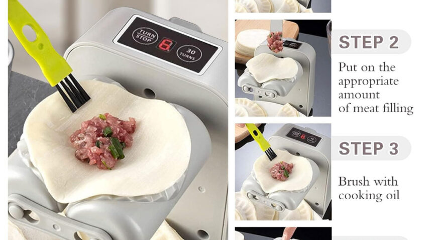 Máquina de Fechar Pastel Caseiro Molde Portátil Pequena Bolinho Pastelaria Cozinha