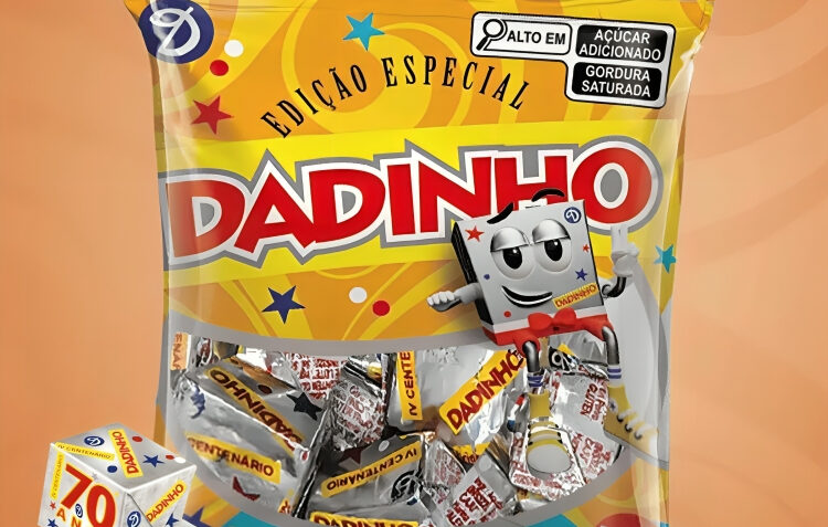 Balas Dadinho de Amendoim 90g Dizioli