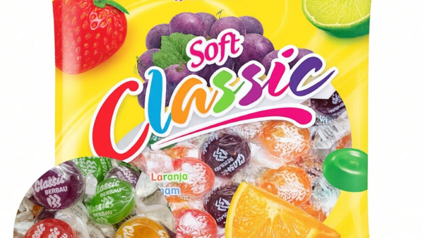 Balas Soft Classic 400g Berbau Dura Transparente Para Festa e Lembrancinha