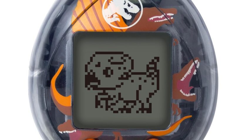 Bandai Jurassic WorldA Terra da Ressurreição Tamagotchi Spinossaurus ver Tamagotchi Nano