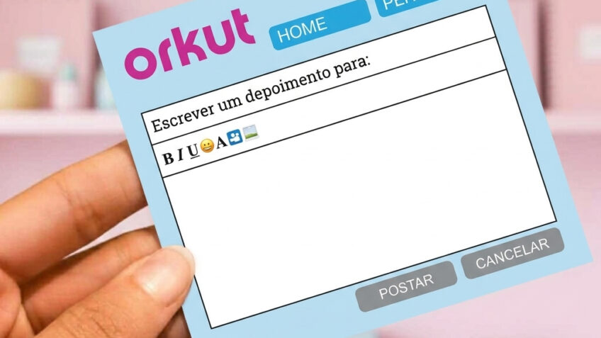 BLOQUINHO DESTACÁVEL ORKUT – BLOCO DE NOTAS NOSTALGIA ANOS 2000