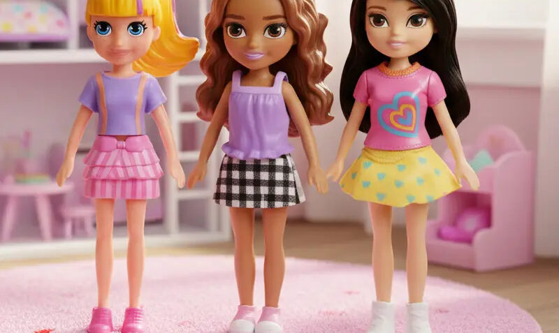 Boneca Polly Pocket Mattel Original Diversos Modelos e Kit´s / Bonequinha Polly / Amigas da Polly