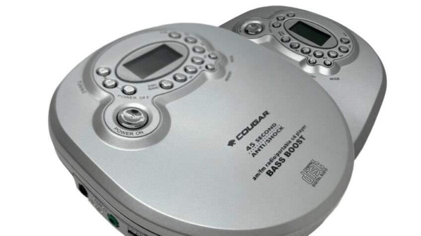 Discman Cd Player e Radio Am/Fm Portátil Cougar novo
