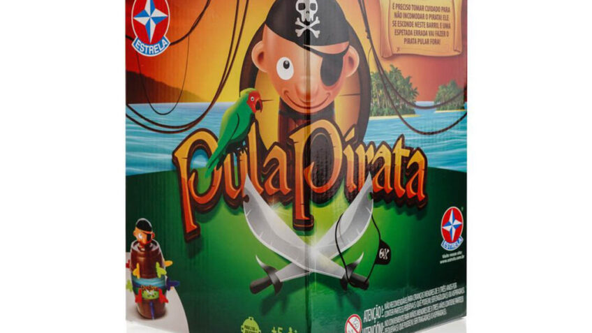Jogo Pula Pirata - Brinquedos Estrela