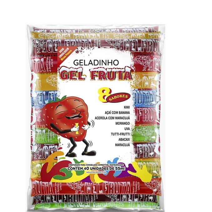 GELADINHO GEL FRUTA C/50 UN