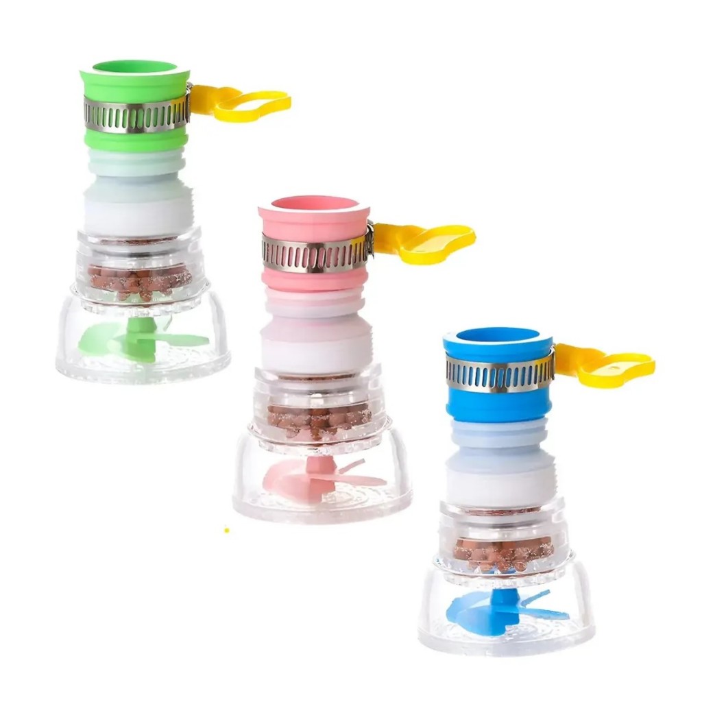 Kit 3 Bico Arejador Torneira Extensor Retrátil Chuveirinho Giratório Sortidos Chuveirinho Arejador