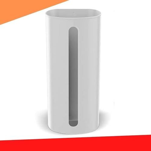 Porta Sacolas Puxa Saco Com adesivo Dupla Dispenser de Parede Armazenamento de sacos Plasvale