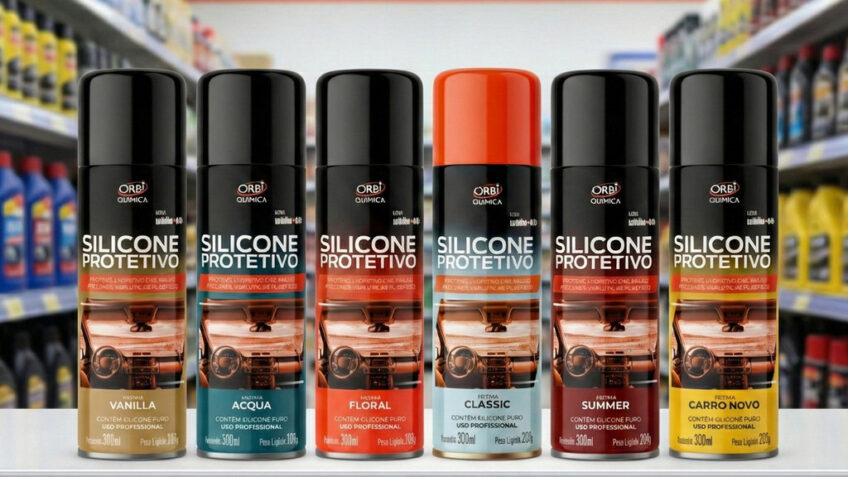 Silicone Protetivo Orbisil 300ml 209g Orbi Química Base Silicone Alta Performance