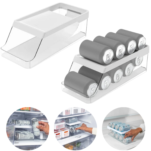 Organizador de Latas 9 unid Clear Fresh OU
